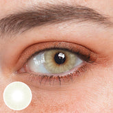 Lentillas Graduadas Color Caqui Cristal Claro Polar